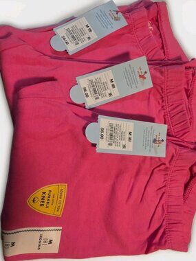 PACK OF 3 Cat & Jack Girls Pink Leggings Size M (8) Reinforced Knee